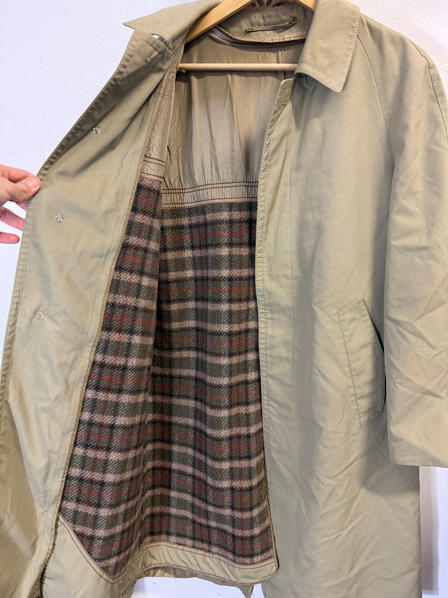 Vintage Raglan 70’s Coat “S/M”