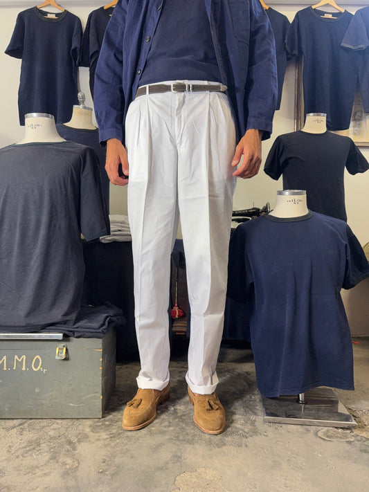 Deadstock White Chino Pants