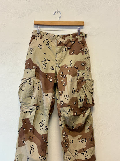 Vintage Desert Chocolate Cargo Pants Us Army “W30”
