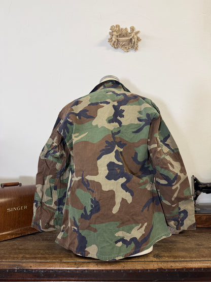 Vintage Woodland BDU Jacket Us Army “M”