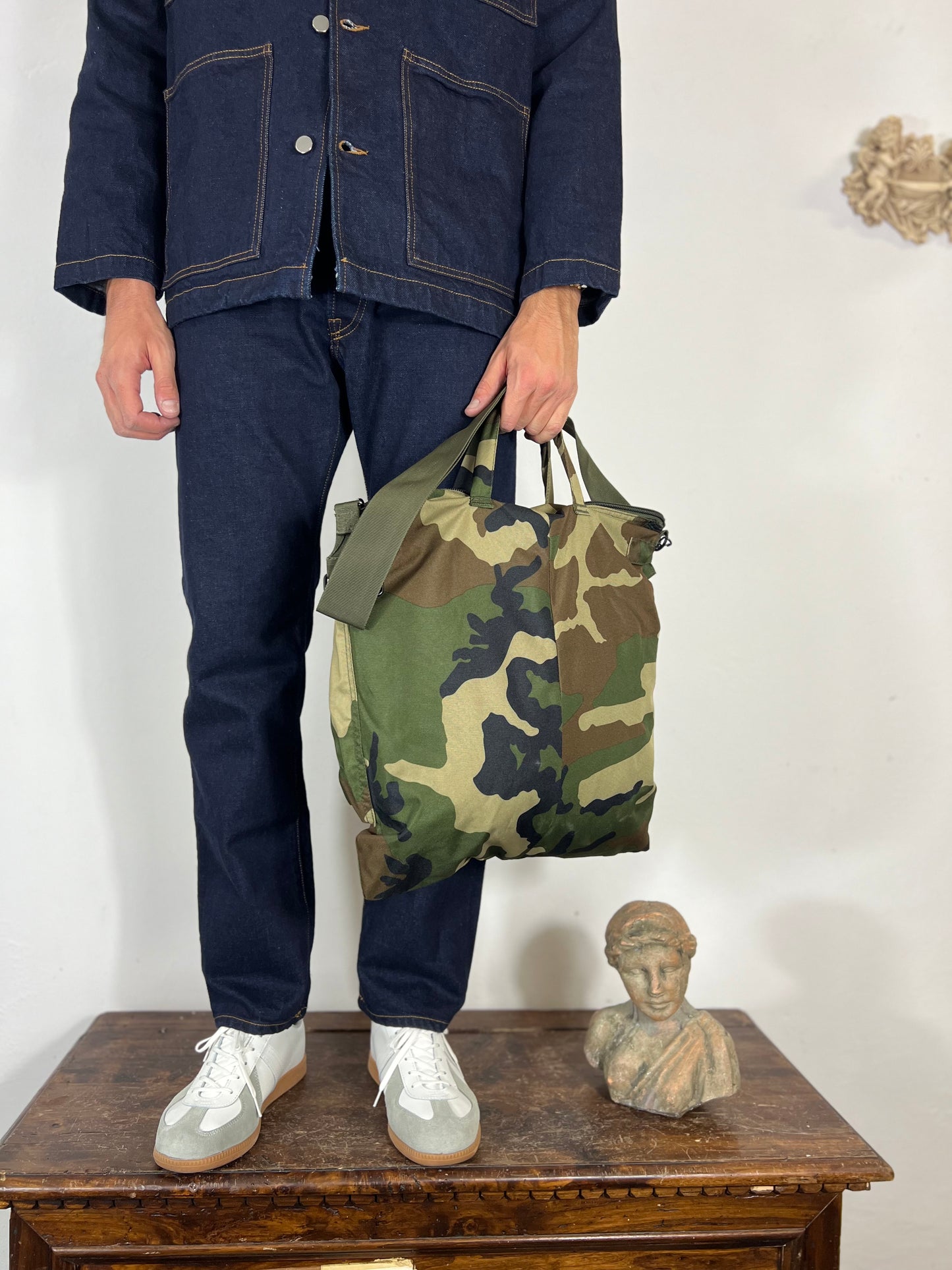 Sac pour casque camouflage