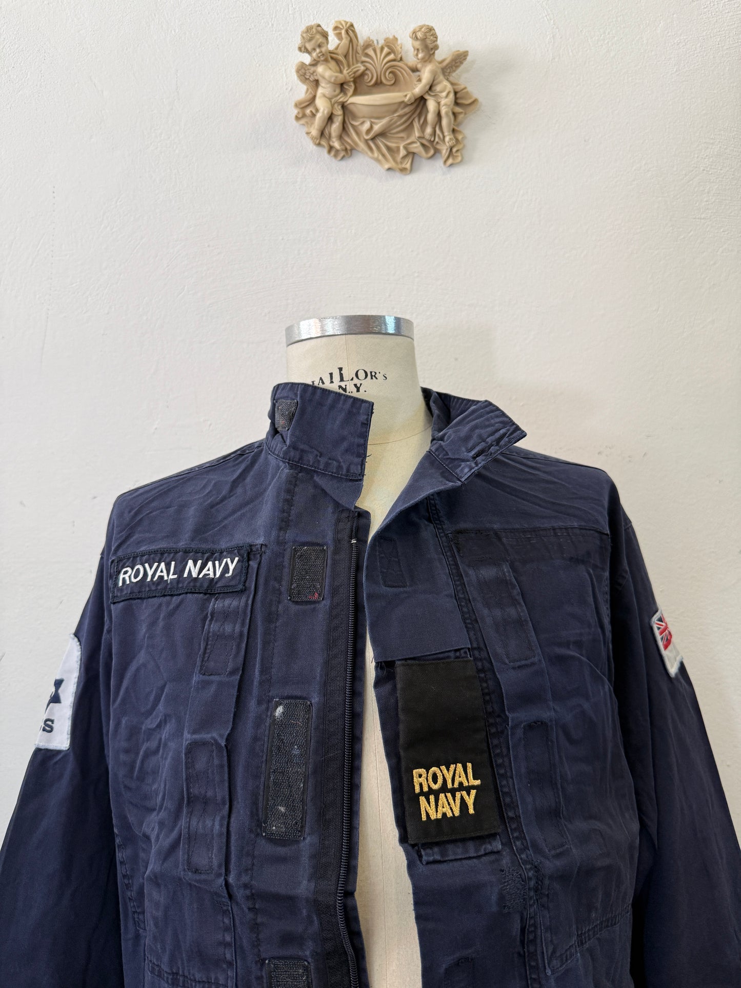 Vintage British Royal Navy Jacket “S”