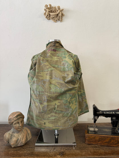Vintage 60’s Jungle Jacket ERDL Ripstop “M”