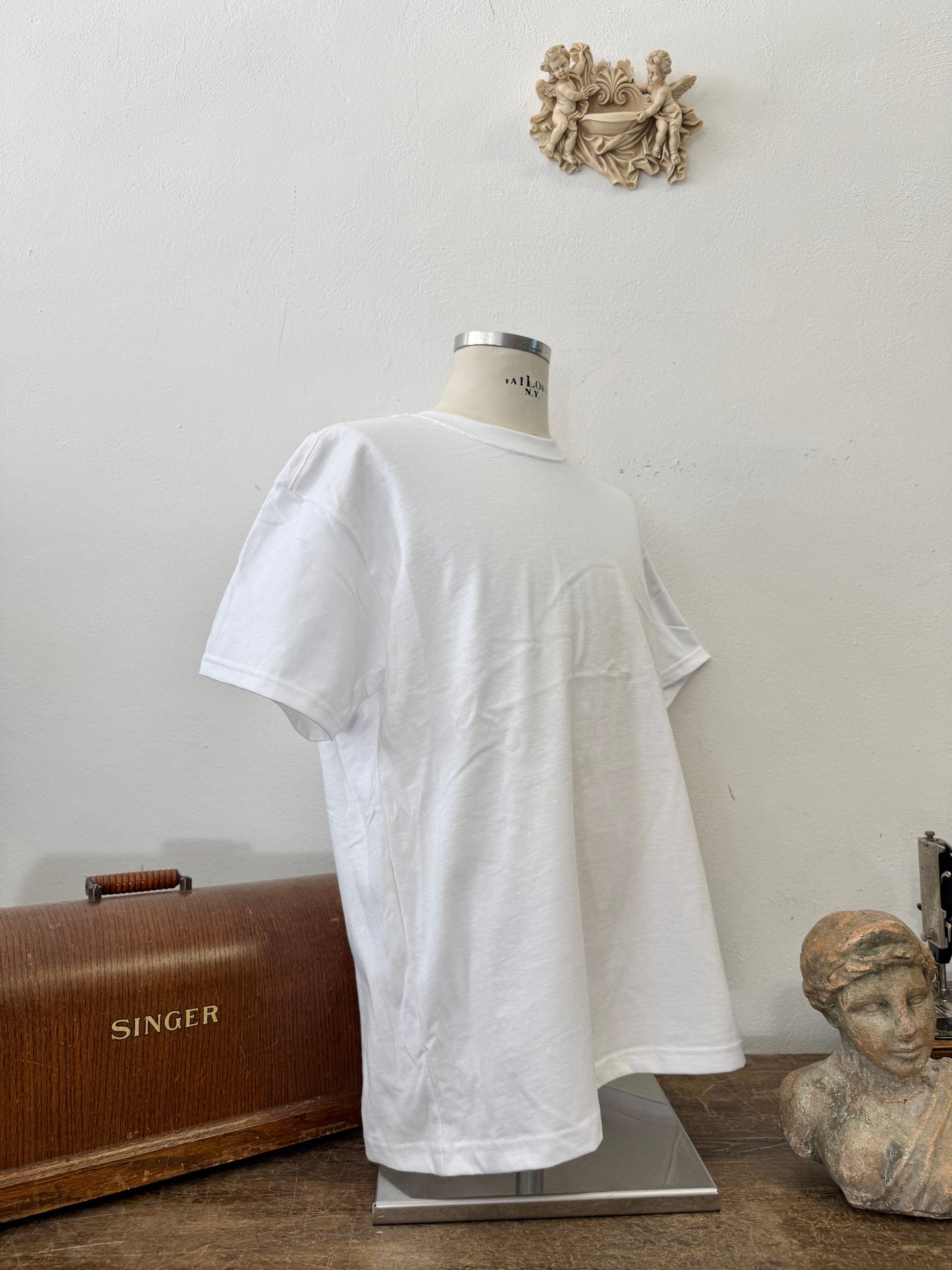 White T-Shirt with US Cotton - Mister Archive®