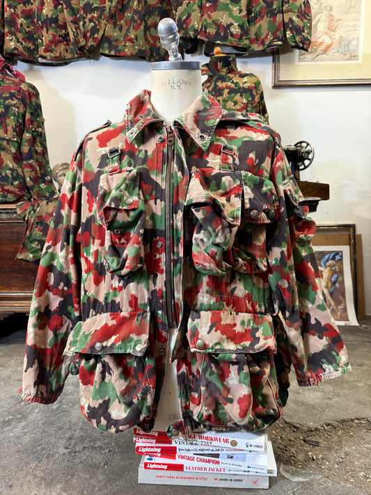 Vintage Swiss Army Camo Jacket M70 “M/L”