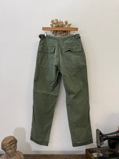 Vintage Og 107 Us Army Fatigue Pants “W33”