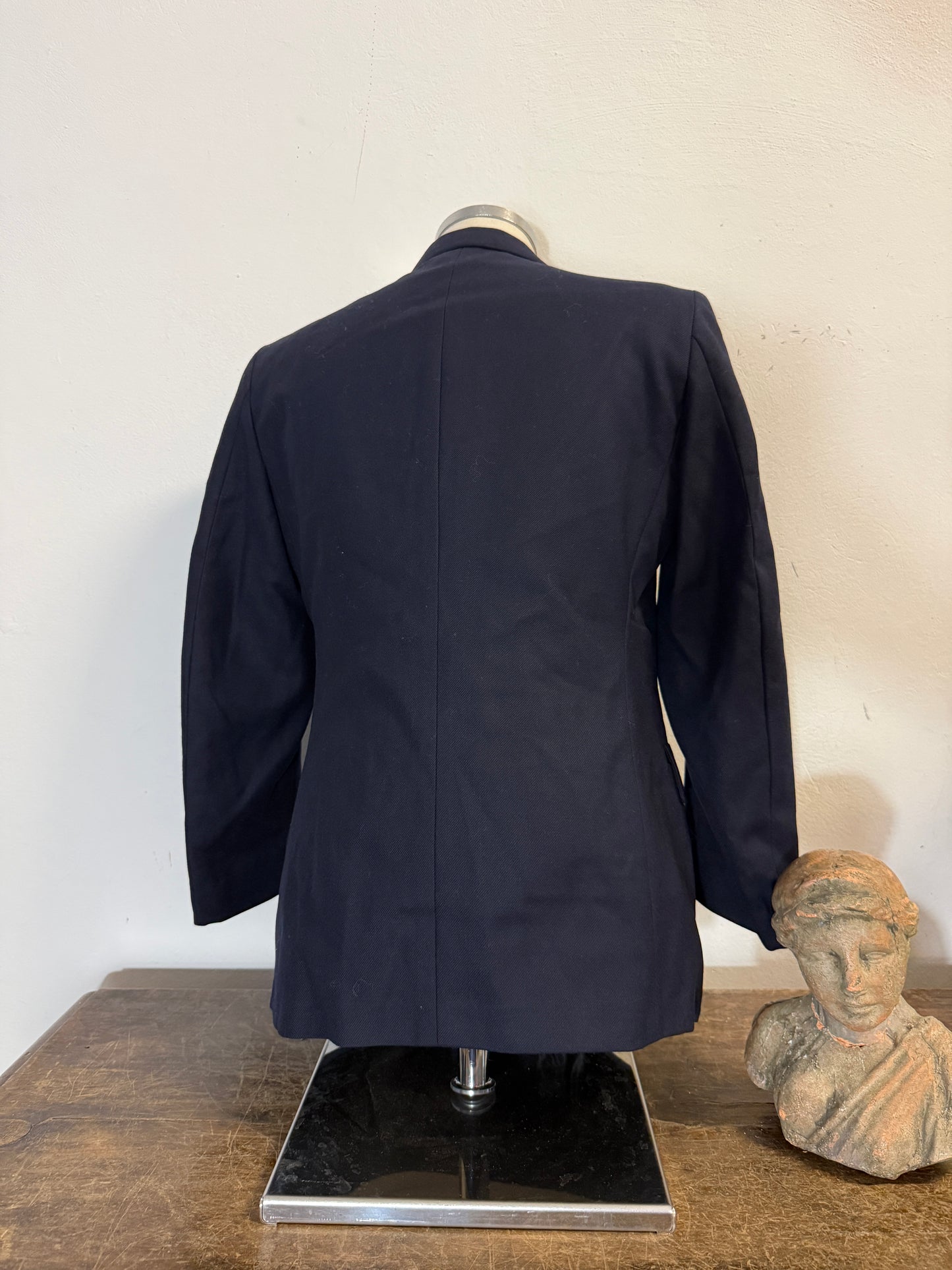 Vintage 90’s Italian Navy Double Breasted Jacket “S/M”