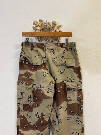 Vintage Desert Chocolate Cargo Pants Us Army “W30”
