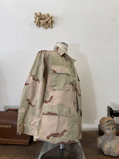 Vintage BDU Camo Jacket Ripstop US Army “M”