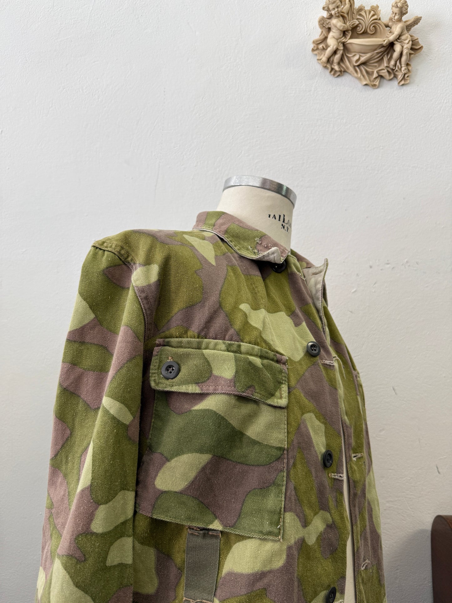 Vintage 60’s Rare Finnish Camo Jacket “L/XL”
