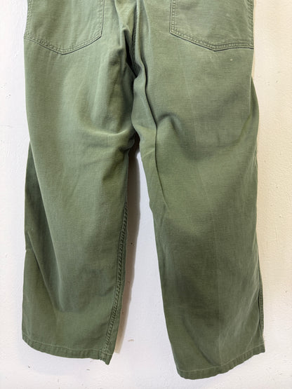 Vintage Fatigue Pants Us Army “W38”