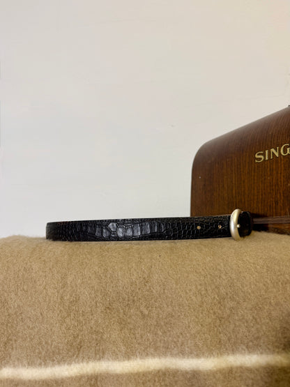 Brown Leather Belt - Mancini 1979 x Mister Archive®