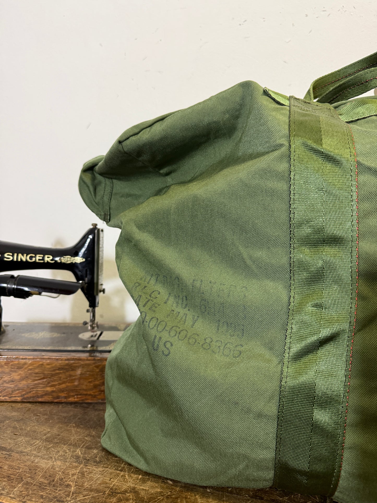 Vintage Nylon Us Flyers Kit Bag