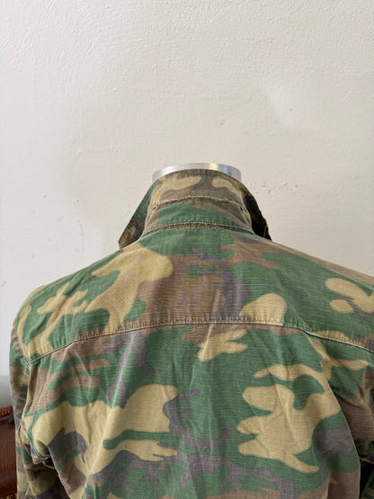 Vintage 60’s Ripstop Jungle Jacket Us Army “M/L”