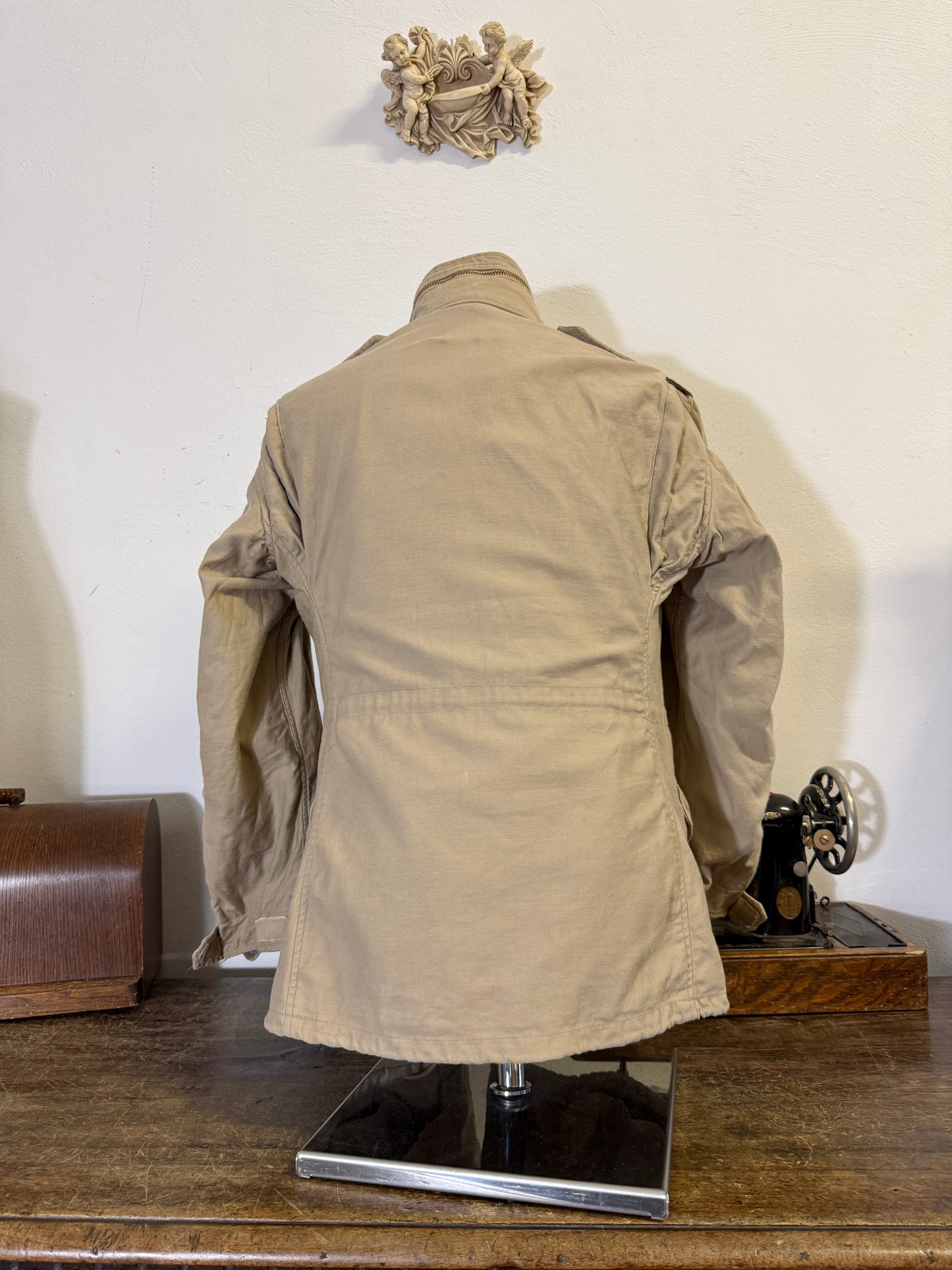 Vintage Khaki Field Jacket M65 Us Army  “M”