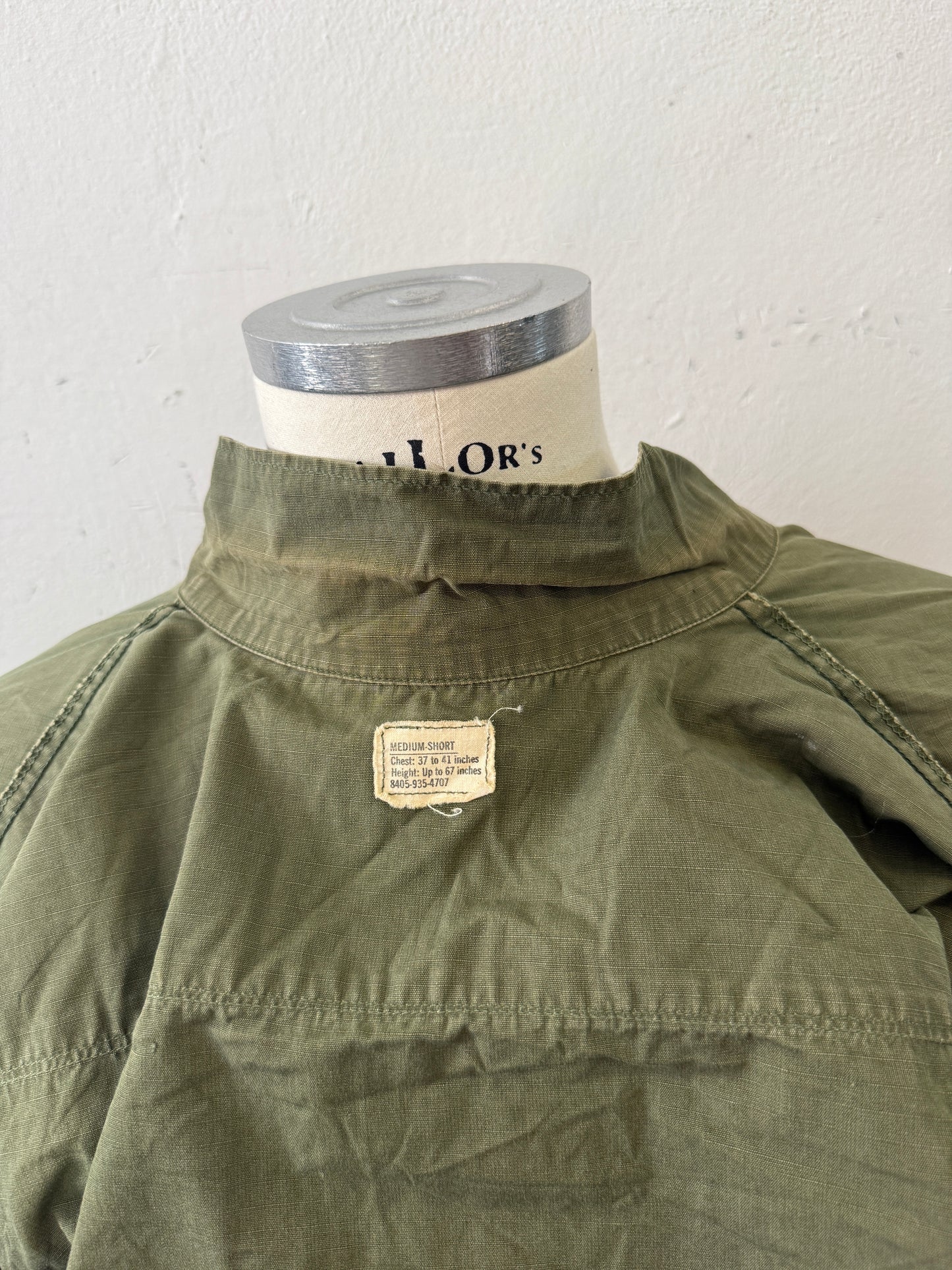Vintage 60’s Jungle Jacket Us Army “M”