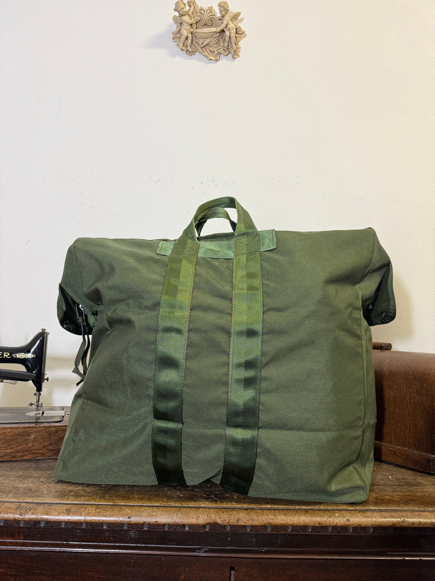 Vintage Nylon Us Flyers Kit Bag