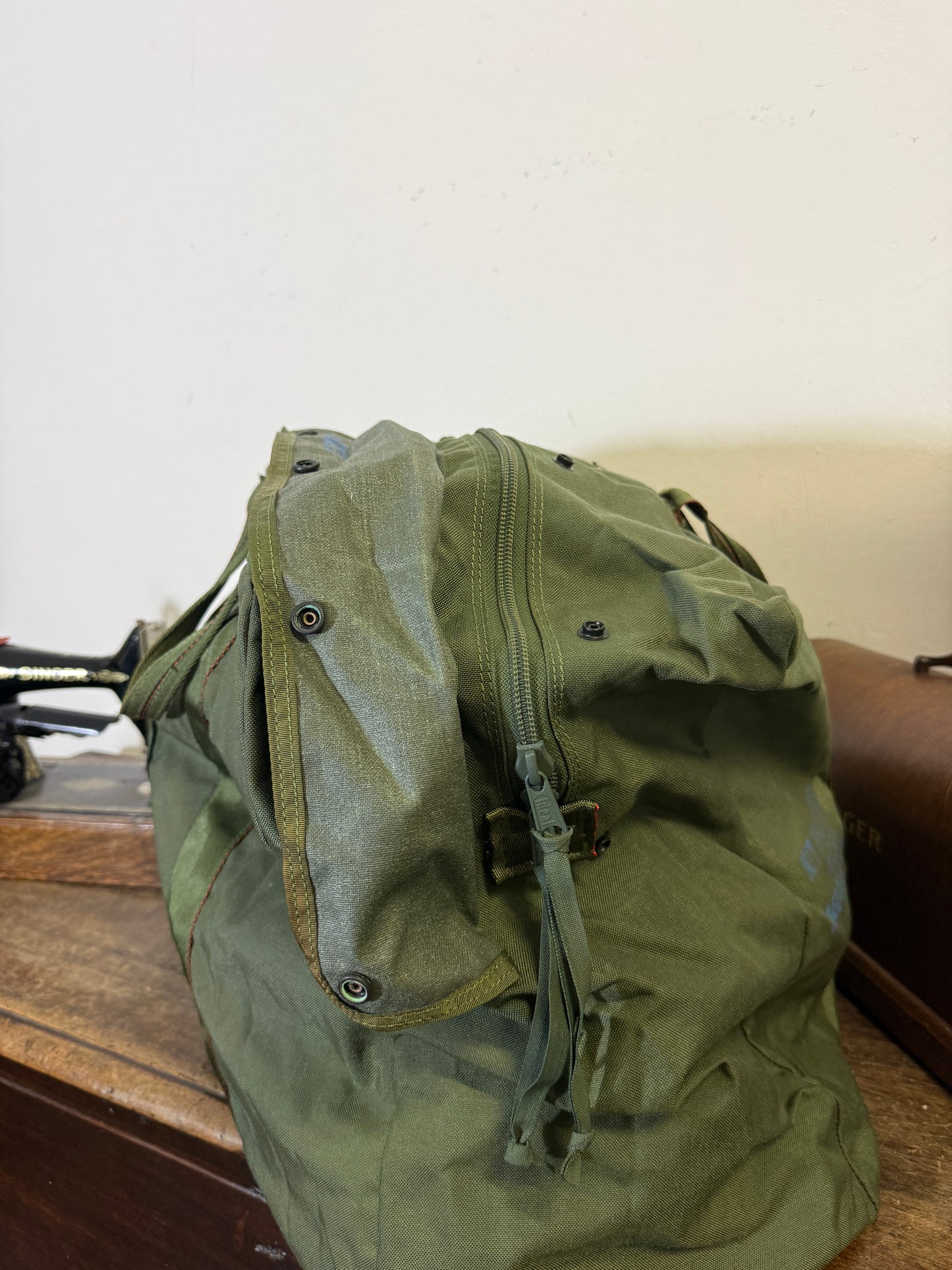 Vintage Nylon Us Flyers Kit Bag