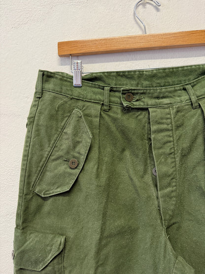 Vintage Swedish Army Fatigue Pants “W34”