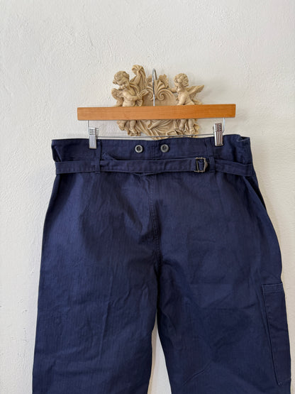 Vintage German Army Work Pants HBT “W36”