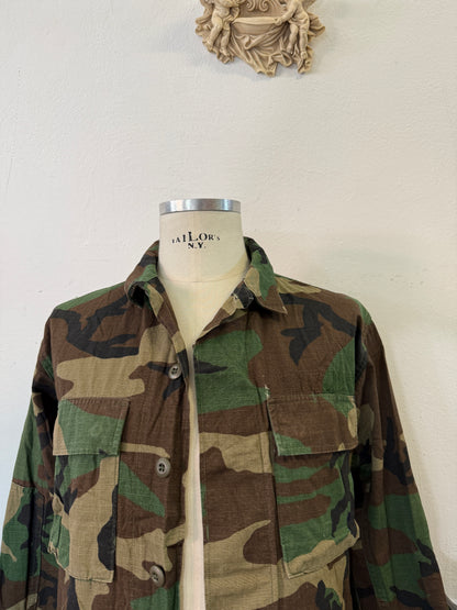 Vintage Ripstop Woodland Us Army Jacket “M”
