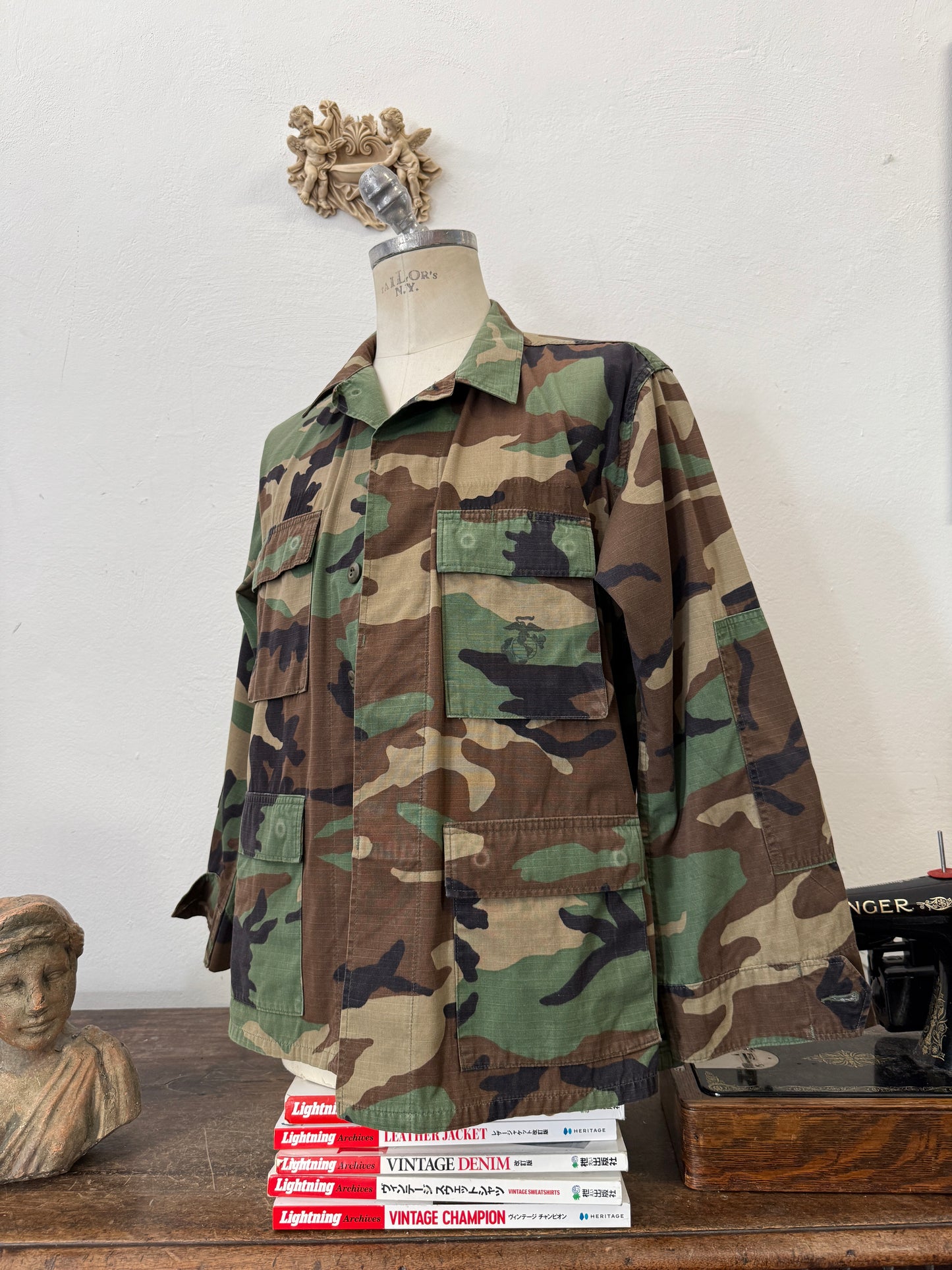 Vintage Woodland Jacket Us Army “M”