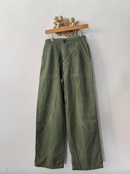 Vintage Fatigue Pants Us Army “W28”