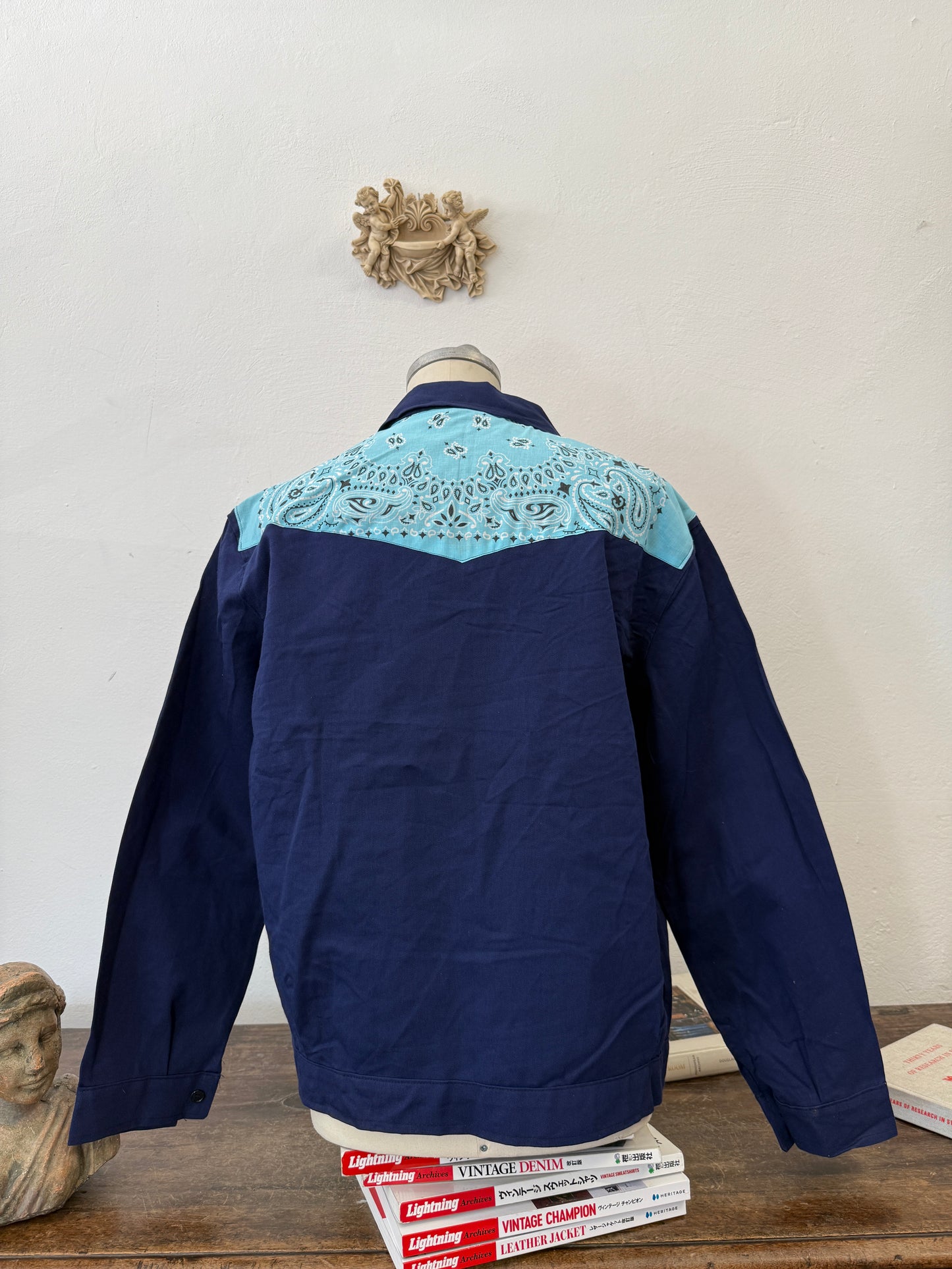 Vintage 70’s Bandana Workwear Jacket “XL”