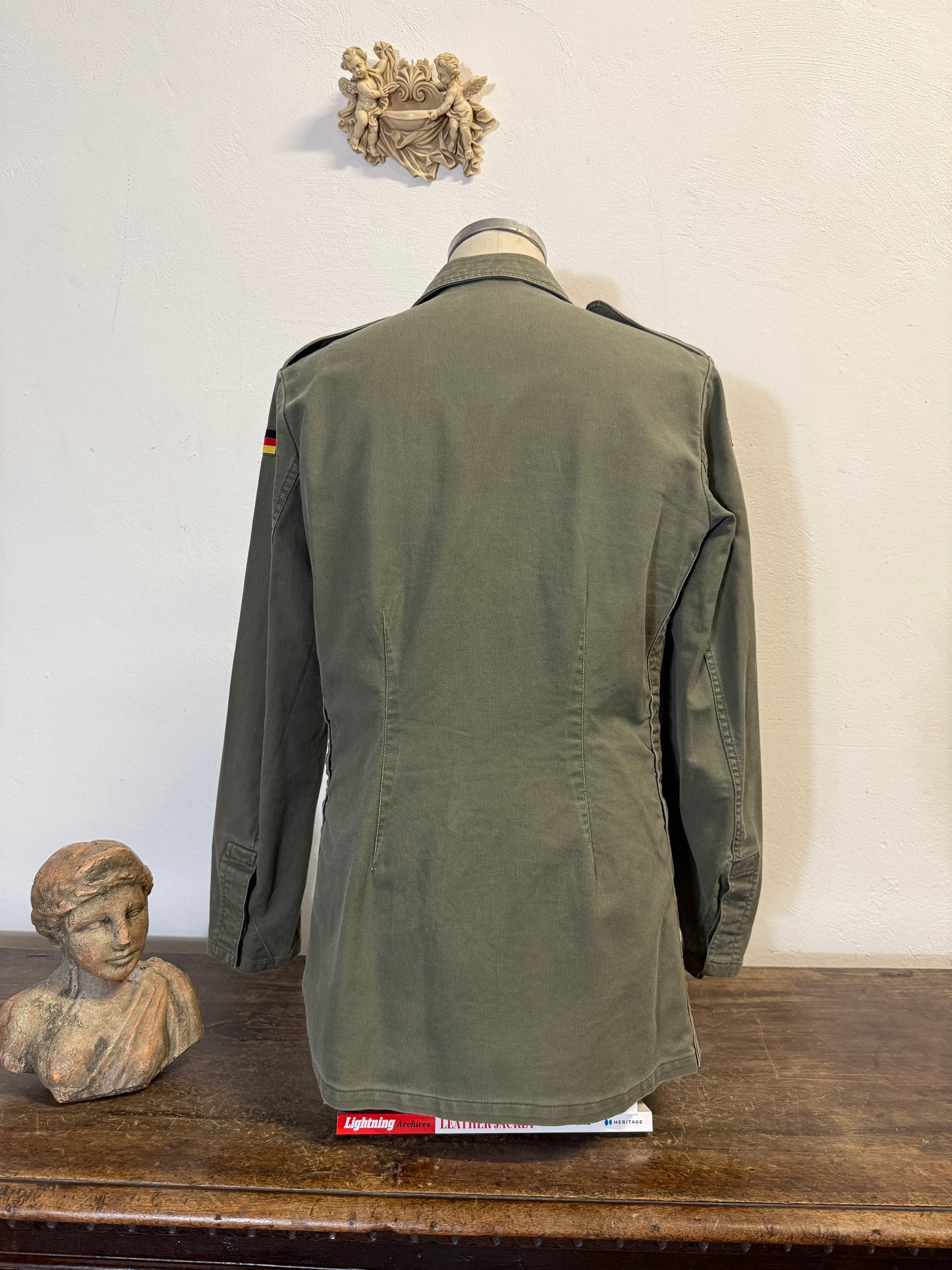 Vintage German Army Moleskin Jacket “L”