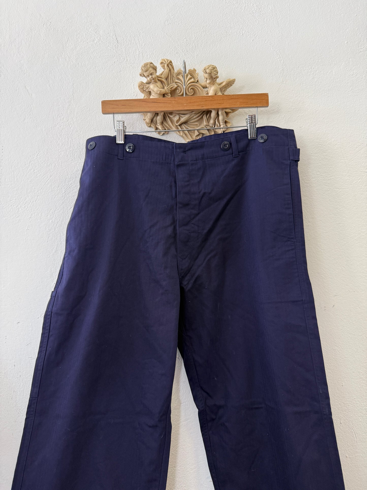 Vintage German Army Work Pants HBT “W36”