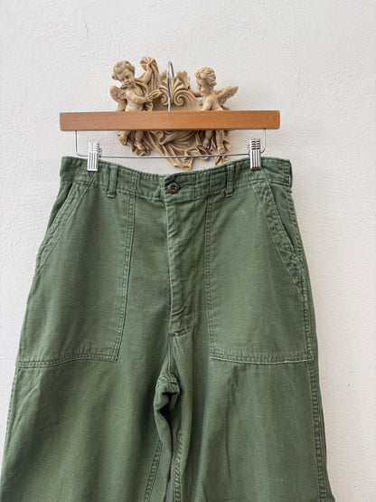 Vintage Og 107 Us Army Fatigue Pants “W31”