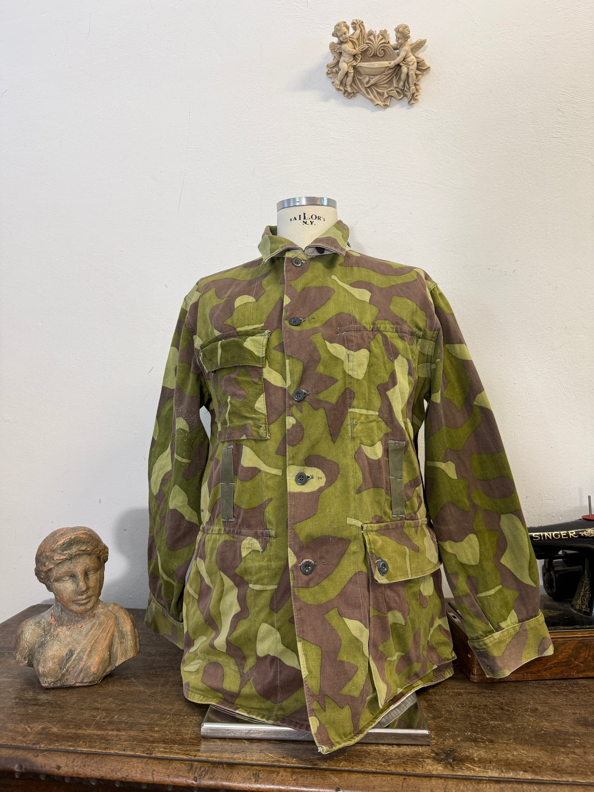 Vintage 60’s Rare Finnish Camo Jacket “L/XL”