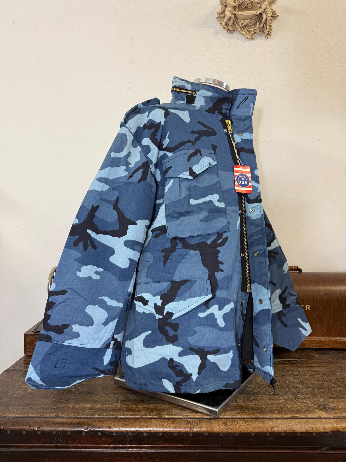 Camo Field Jacket M65 Made in Usa “XL”