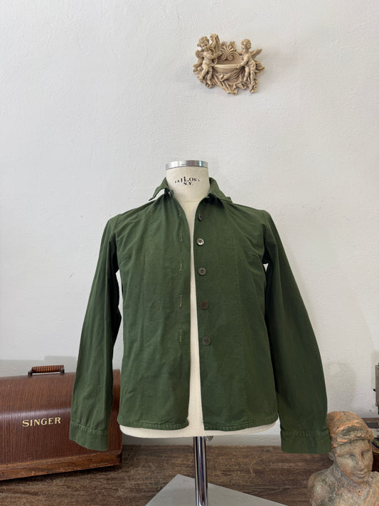Vintage 80’s Woman Swedish Army Shirt - XS