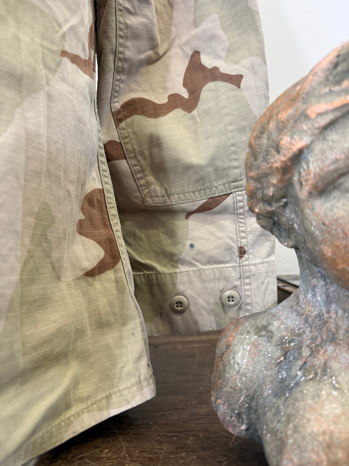 Vintage BDU Camo Jacket Ripstop US Army – L/XL