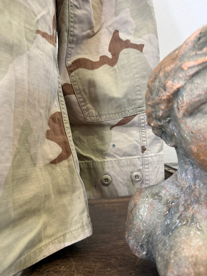 Vintage BDU Camo Jacket Ripstop US Army – L/XL