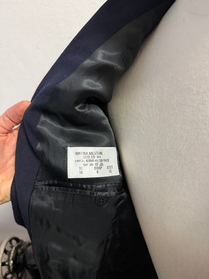 Vintage 90’s Italian Navy Double Breasted Jacket “XL”