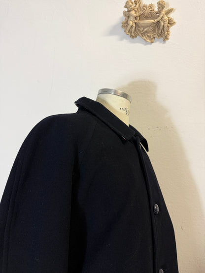 Vintage Raglan Wool Burberry Coat “L”