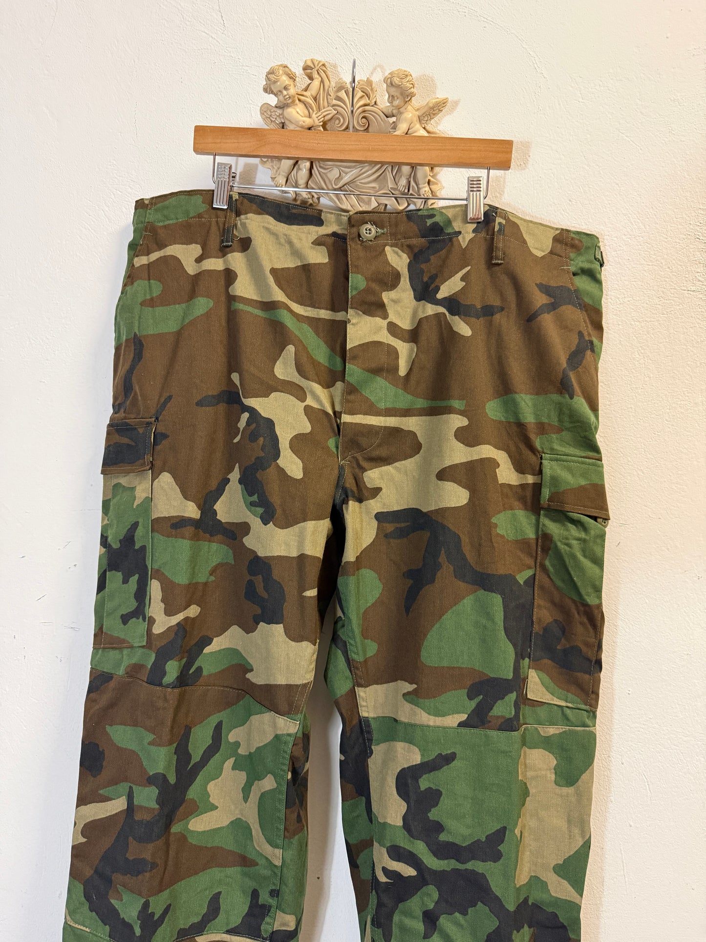 Vintage Propper Woodland Camo Cargo Pants Us Army “W44”