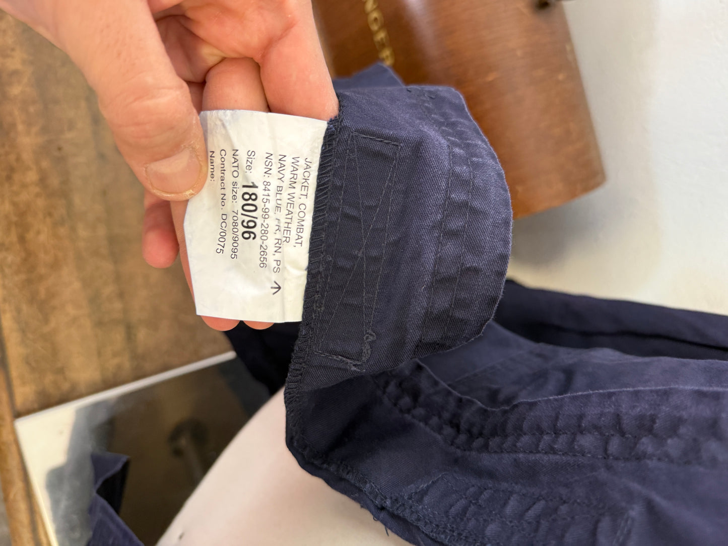 Vintage British Royal Navy Jacket “L/XL”