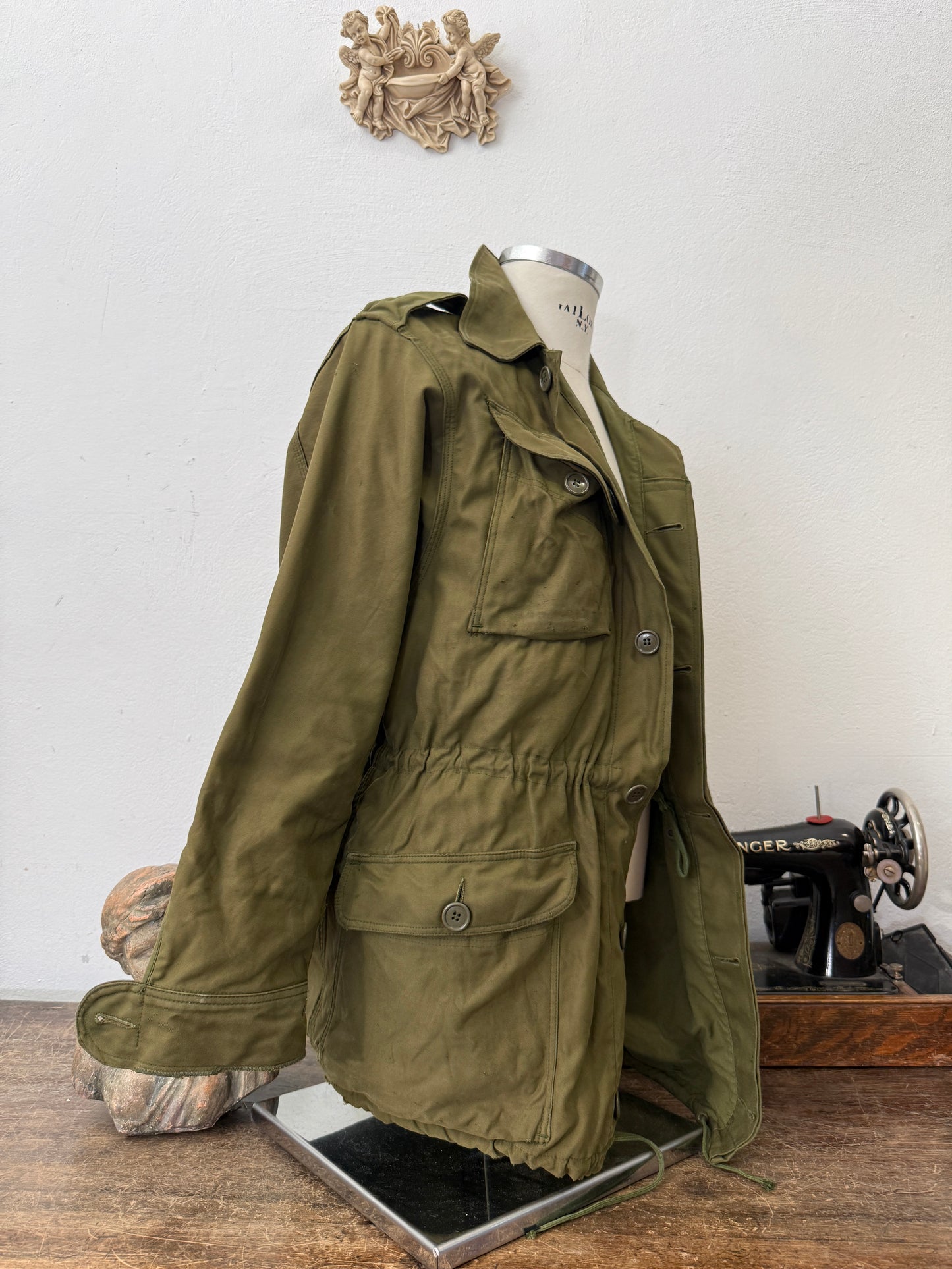 Vintage Danish Army Jacket “L”