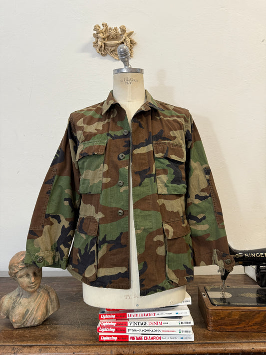 Vintage Woodland Jacket Us Army “S”