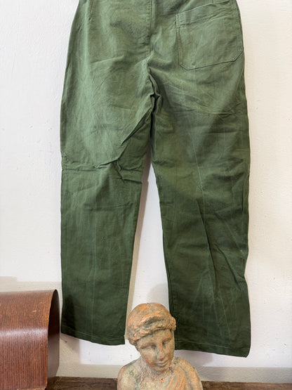 Vintage Swedish Army Fatigue Pants “W34”