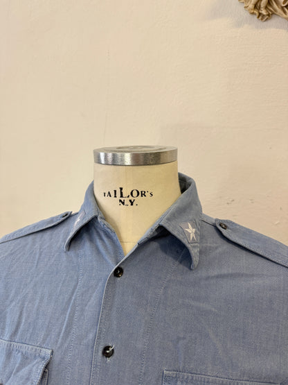 Vintage 90’s Italian Navy Shirt “M”