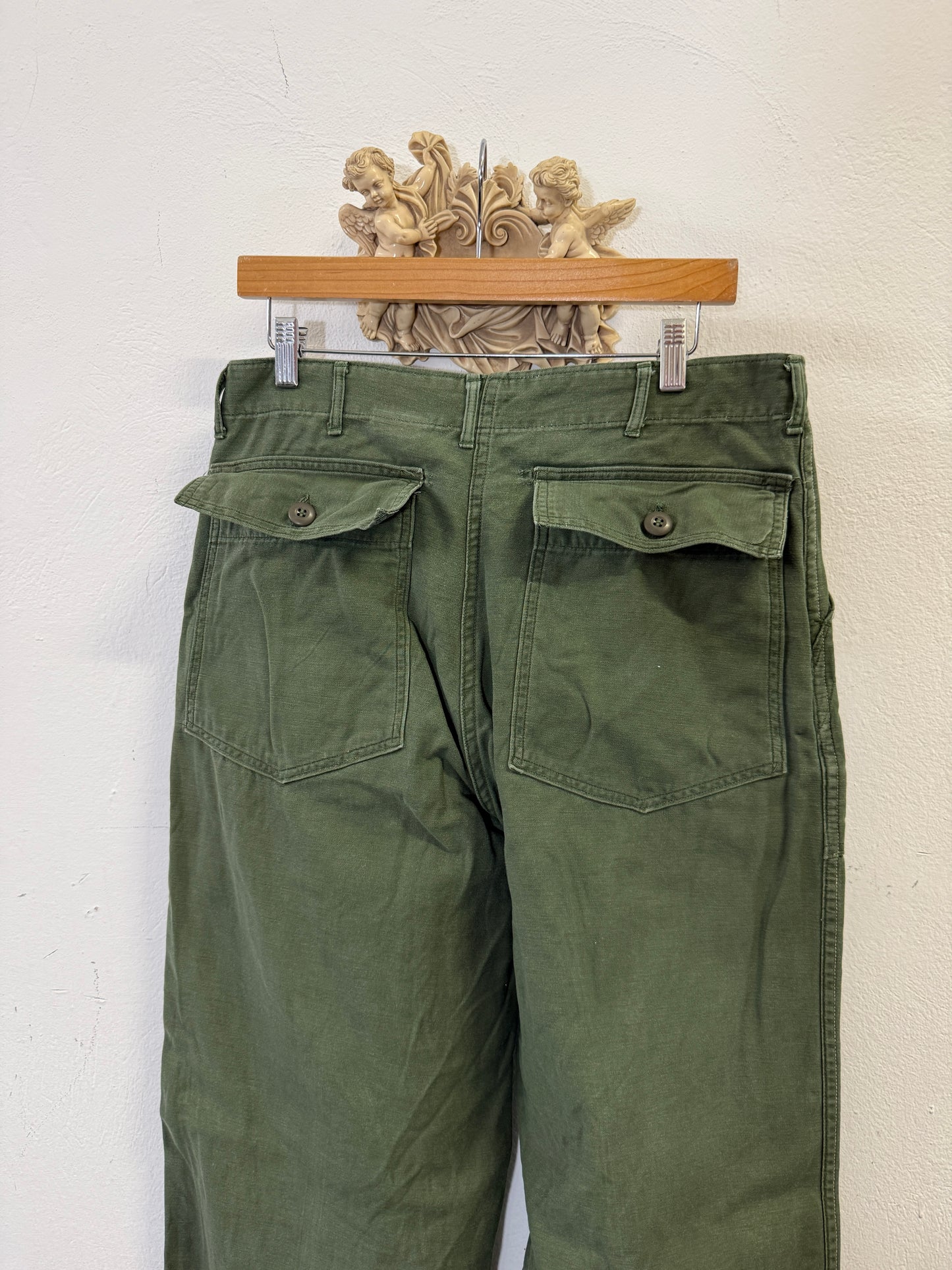 Vintage Og 107 Us Army Fatigue Pants “W33”