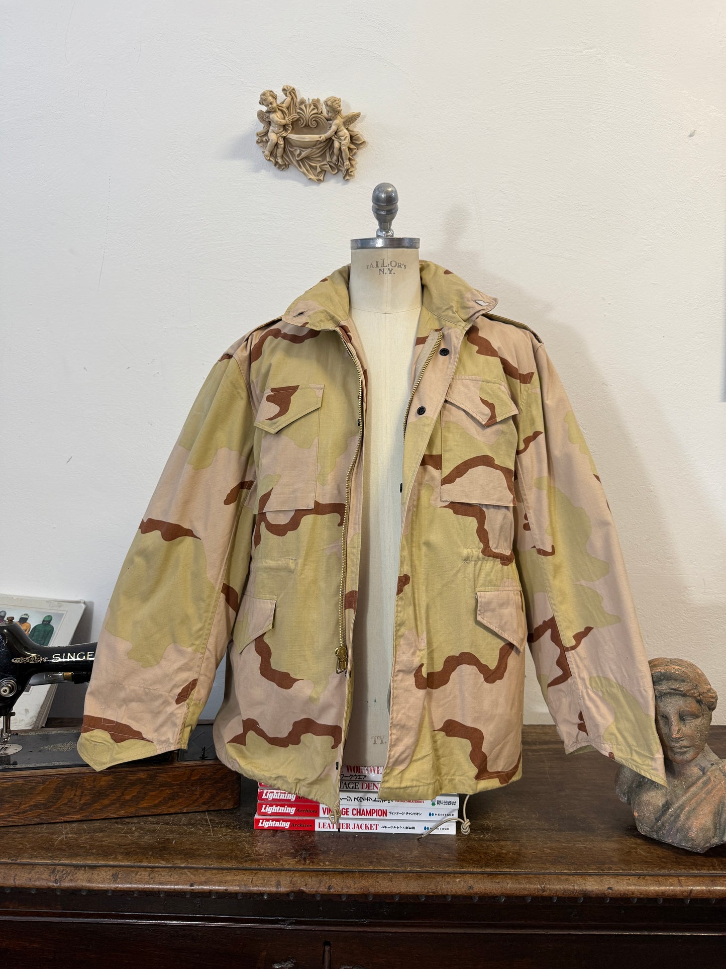 Repro Desert Camo Field Jacket M65 “L”
