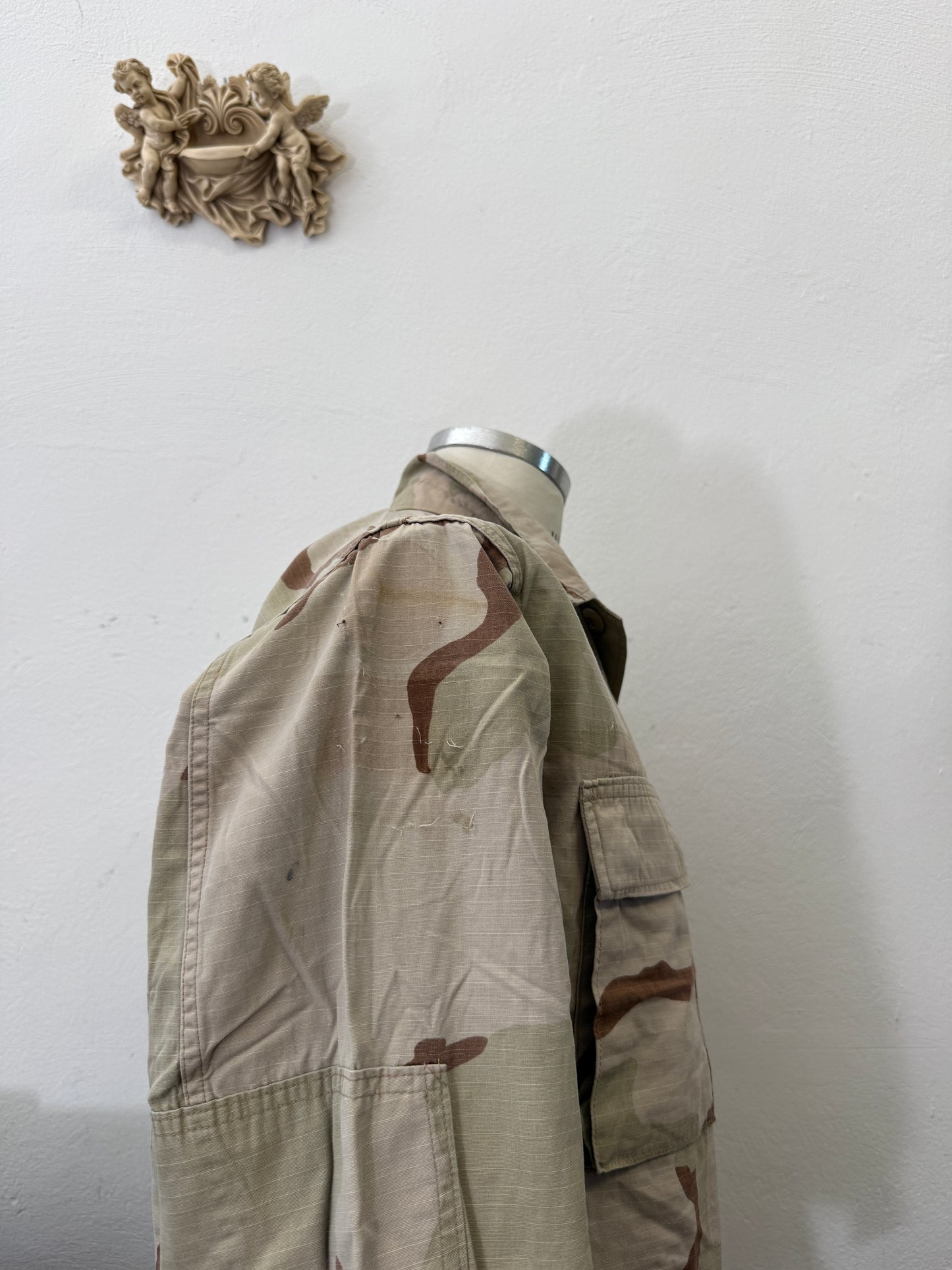 Vintage BDU Camo Jacket Ripstop US Army “S”