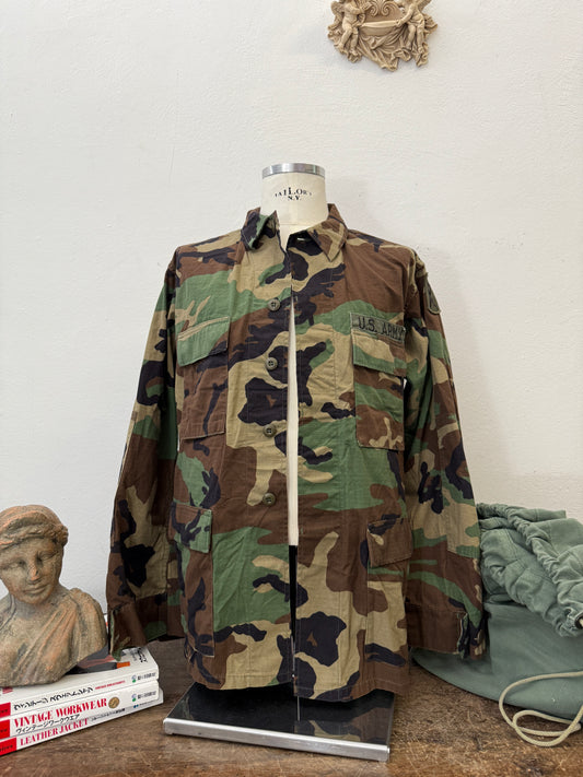 Vintage Woodland Jacket Us Army “XL”
