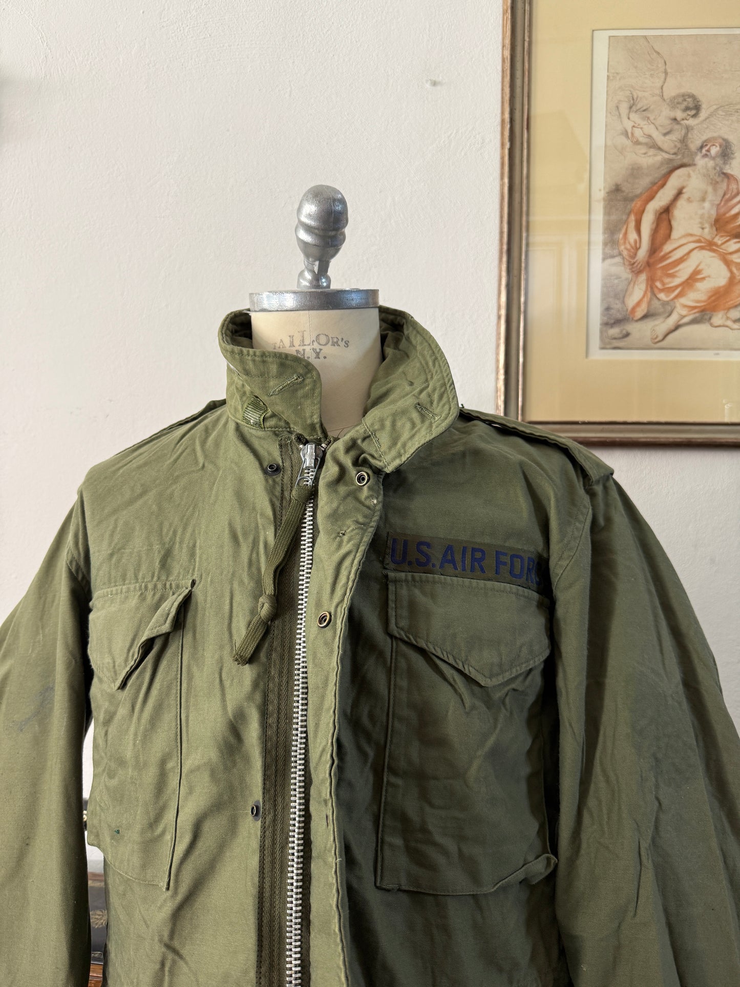 Vintage Field Jacket M65 Us Army “L”