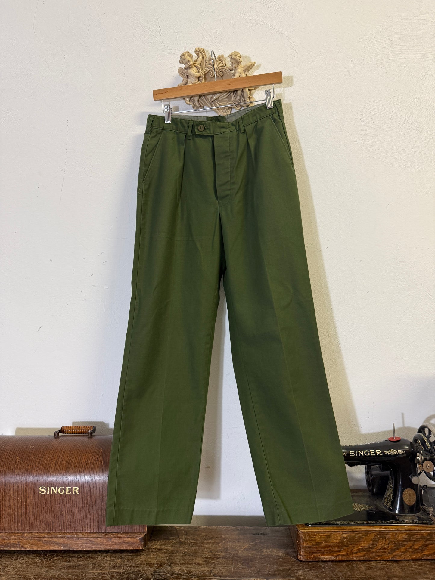 Vintage Swedish Army Fatigue Pants “W29”